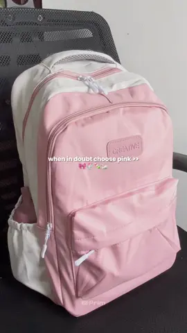 — 🌷 ₱270 na lang to ngayon!! 🥳 #bag #backpack #backtoschool #fyp #foryou #pink #school #student 