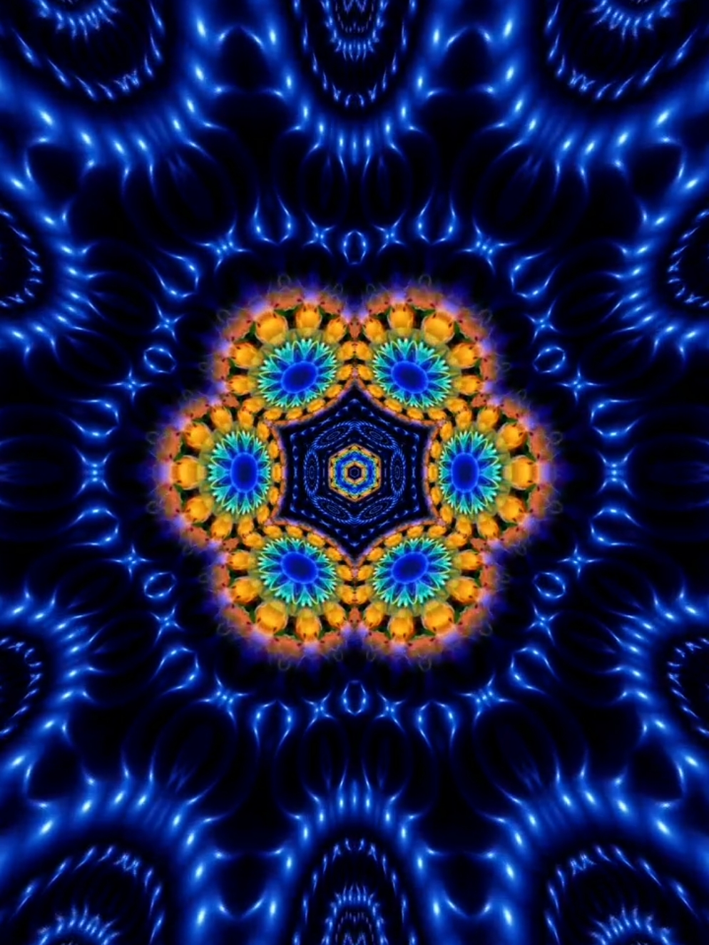 Mandala Art #meditation #anxietyrelief #relaxation #StressRelief #chakra #mandala #futuremaster7 