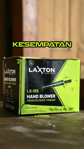 Mencari kesempatan dalam kesempitan?Hand Blower LX195 hadir sebagai solusi setiap masalah hidup kamu. Yuk, Order sekarang sebelum kehabisan!🛍️ #choosethebest #handtool #powertool #handblower