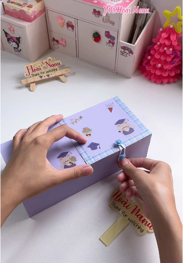 Tái chế hộp bánh #DIY #craft #fyp #viral #xuhuong #foryou 