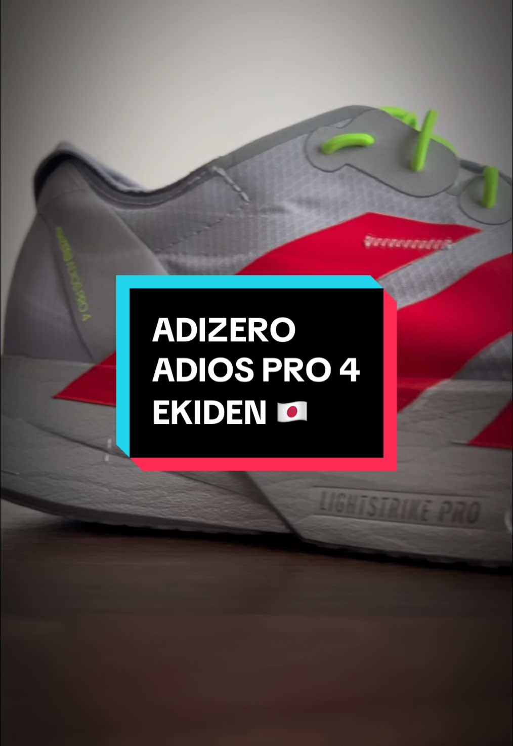 /// ADIZERO ADIOS PRO 4 👟 EKIDEN 🇯🇵 #adidas #adidasrunning  #adidasrunners #adidasruntastic  #adizeromadetowin #everypacehasaplace #adizeroadiospro4 #adizero_unite