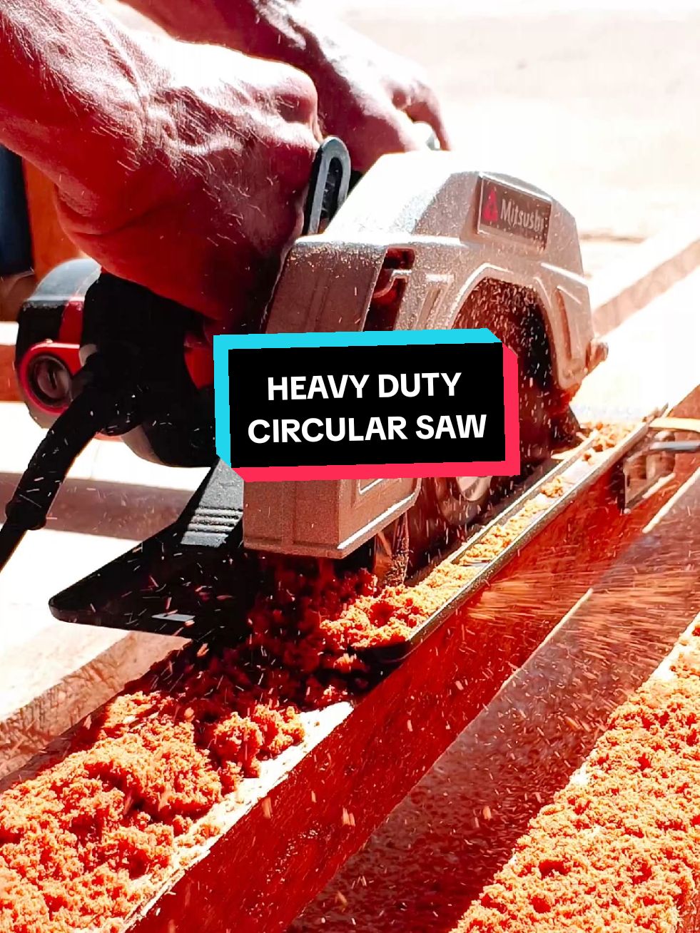 Recommended na Circular saw para sa pangmatagalan na gamitan. Mitsushi Circular Saw. #circularsaw#saw#mitsushi#heavyduty #powertool #powertools#fypシ゚ #fypp 