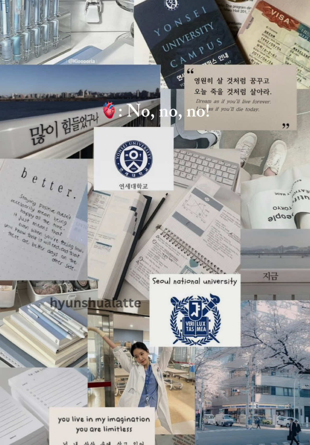 I can’t give up… i have to try harder  #study #korea #medicine #motivation #school #dreams 