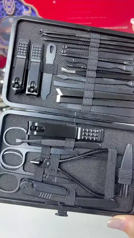 24pcs Ultimate Nail Care Kit - Professional Nail Clippers, Cuticle Nippers, and Cutter Set with Travel Case - Perfect for Manicure, Pedicure, and Grooming on-the-go#nailclippers #manicure #nailcare #nailkit #beautyandpersonalcare #tiktokshopblackfriday #tiktokshopcybermonday 