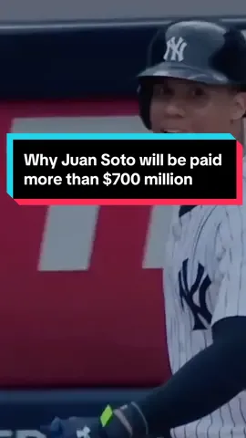 Why Juan Soto is going to be paid more than $700 million #juansoto #sports #MLB #baseball #sportfans #mlbfans