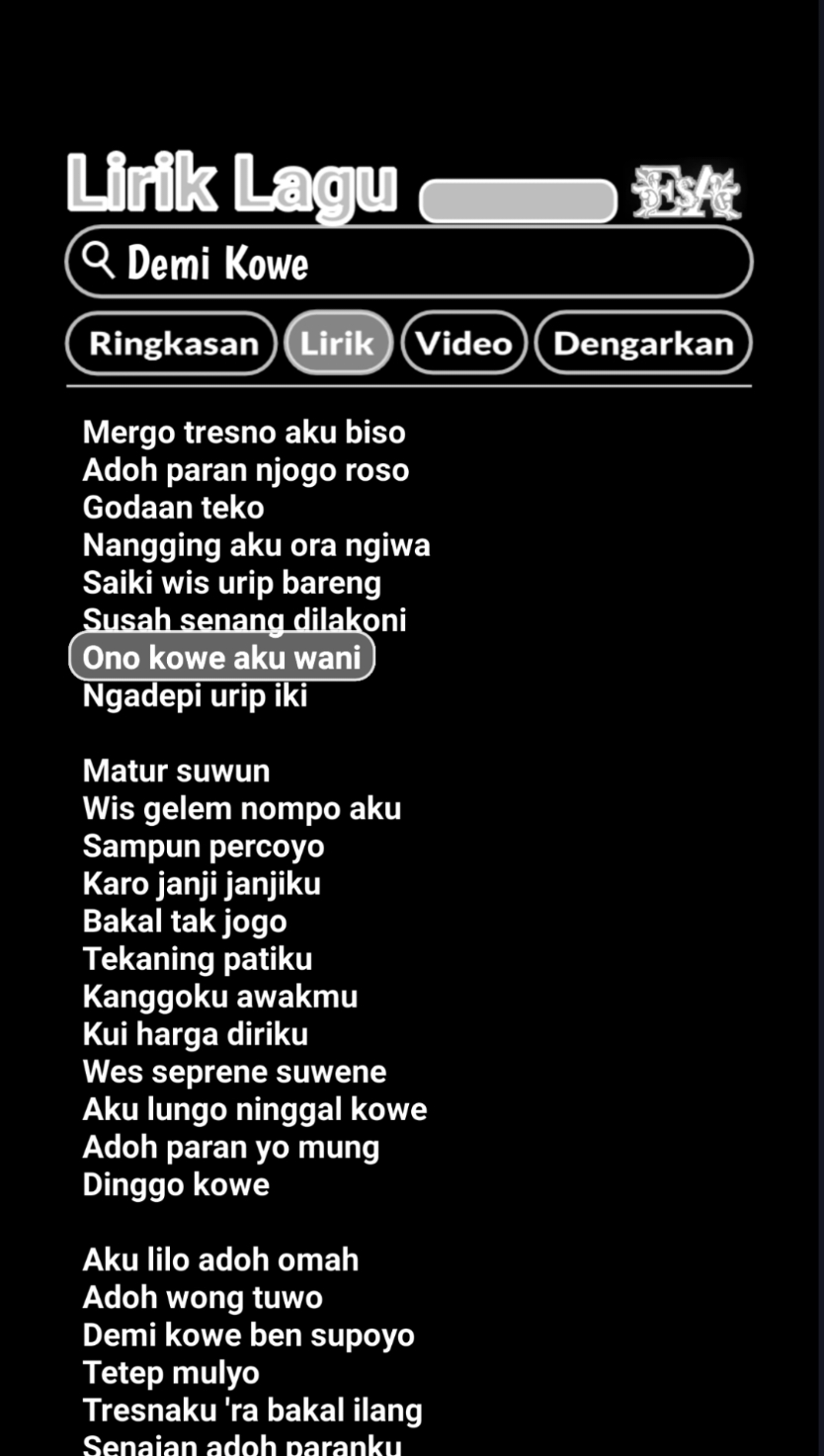 jam brapa kamu nonton video ini?😄#jawasad #liriklagu #lirikvideo #lirikgoogle #lagujawa #demikowe #fyp #fypシ #fypage #fypシ゚viral #xybca #beranda 