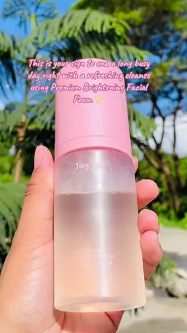 Ready to Glow in One Cleanse with Fairy Skin Premium Brightening Facial Foam! Check out now! #fairyskin #foamcleanser #fairyskinmainshop #fairyskinregion4a 