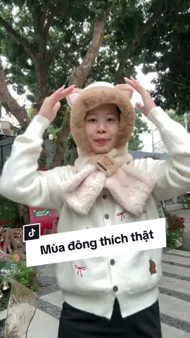 Thích mùa đông lắm nha #mũkhanquangco #mugau #mugaulongcuu #mũ #khăn #mukhan #khanlong #mulong #phsgr 