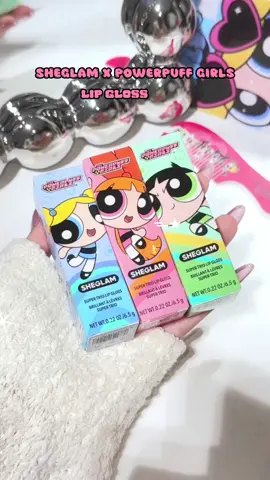 Sheglam x Powerpuff girls lip gloss ✨🩵🩷💚 #crexiaohongshu #sonmoi #lipstick #sheglampowerpuffgirls #lipgloss #swatches #swatchson #fyp #xuhuong #viral #trending #BeautyTok 