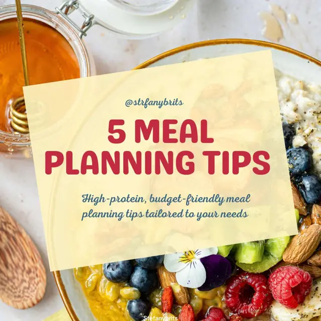Meal planning just got easier! 🍳🥗 Save time, money, and stress with these high-protein, budget-friendly tips! 💪🏽💵 #MealPrepMadeSimple #BudgetFriendlyMeals #HighProteinMeals #mealprepideas #moneysavingtips 