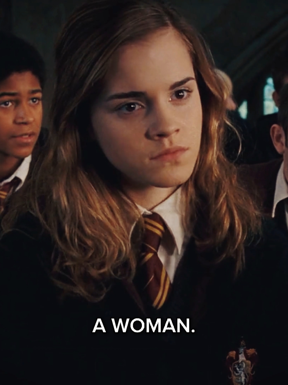Hermione, the woman you are. || #hermionegranger #harrypotter #foryou 