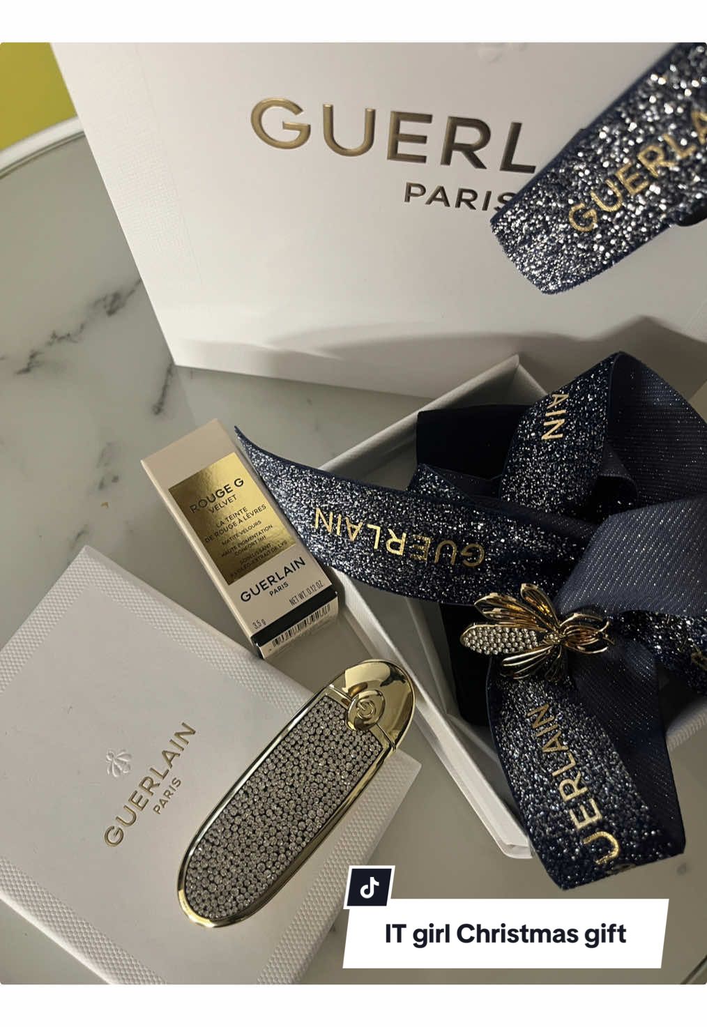 I personalized it in the boutique in Paris! Such a fun experience and a super unique gift for friends/family. I got 4 of them personalized, so chic and a perfect gift 💋 #luxuryshopping #paris #guerlain #itgirl #itgirrrrl #luxury #christmas #christmasgiftideas #wealthywoman #wealthylifestyle 