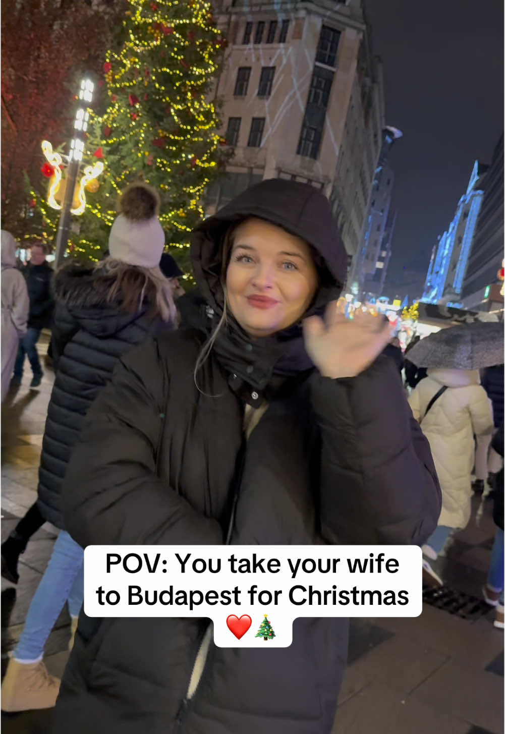 Best time ever ar budapest @lauren.nyland ❤️ #wife #christmas 