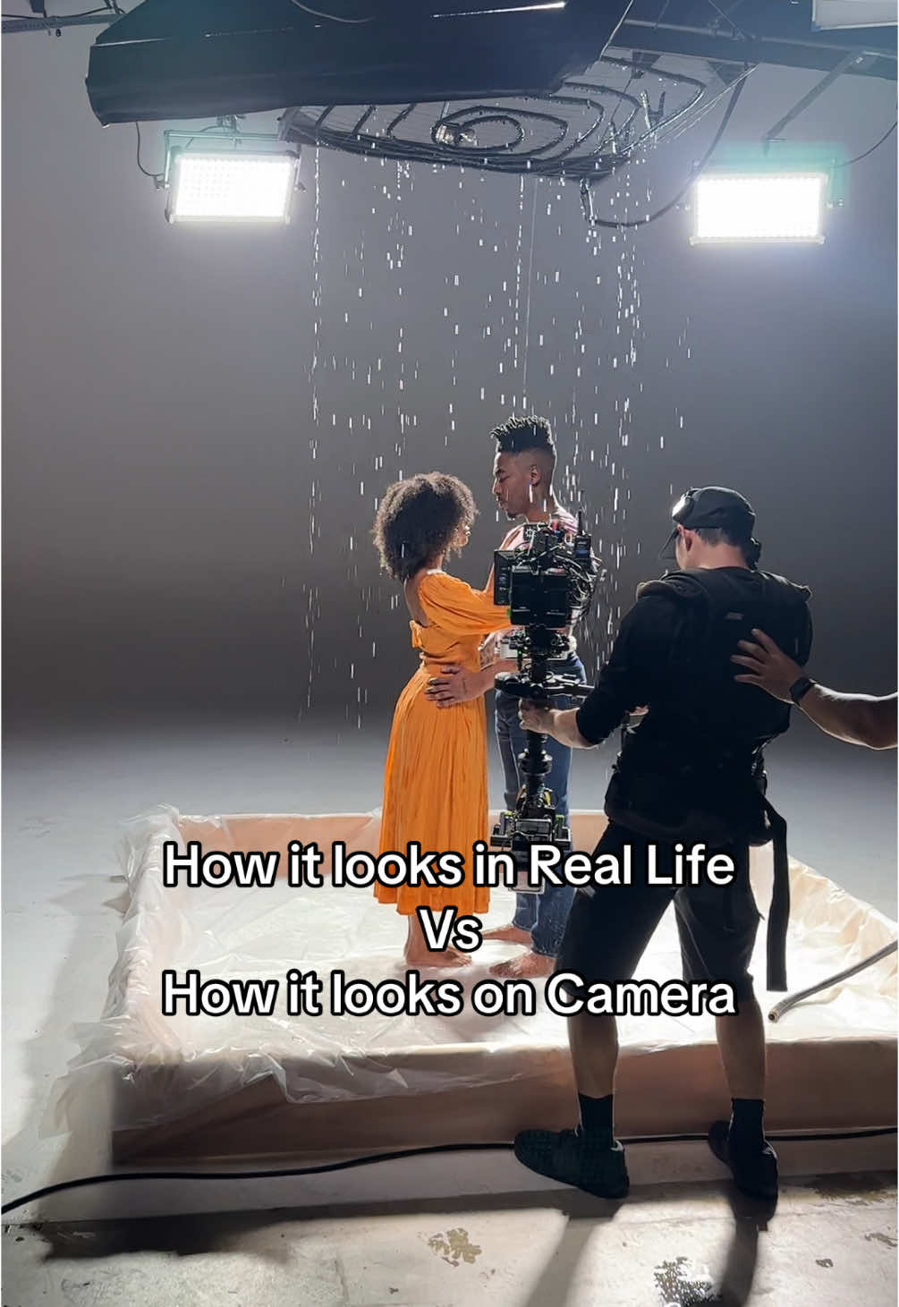 😱🥶😅INSANE HUH?! I couldn't breathe lol. Place Of Peace is out now on Youtube🙏🏾♥️ u seen it?! #water #behindthescenes #fy