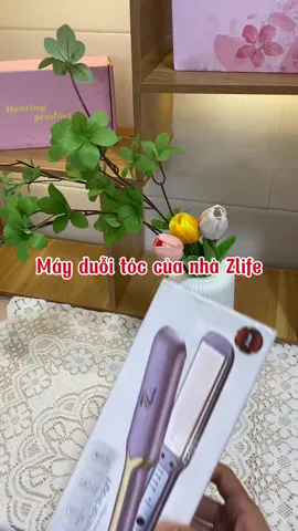 Máy duỗi tóc có 4 mức chỉnh nhiệt Zlife#mayduoitoc #duoitocthang #tocongmuot 