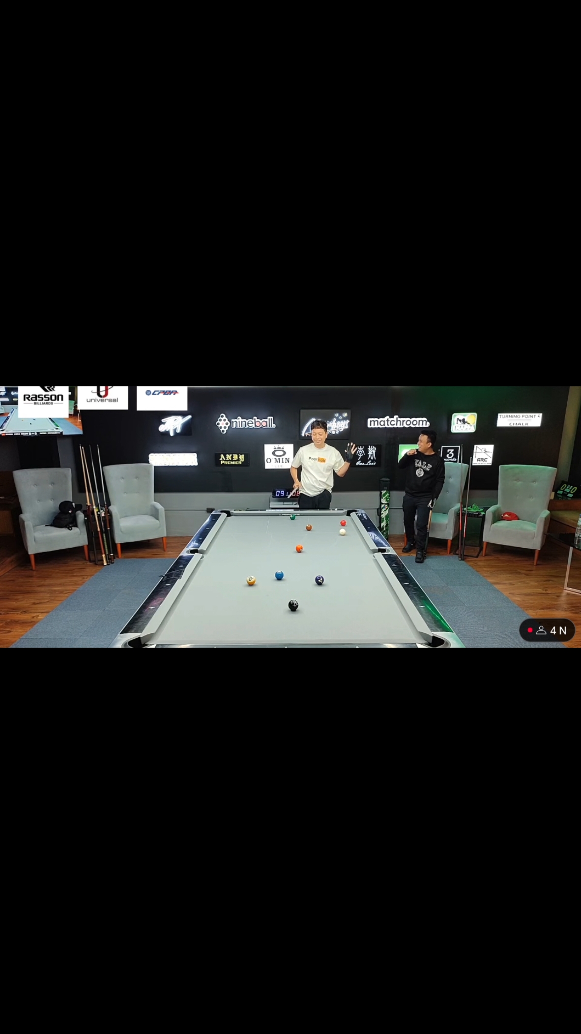 Cú nhảy của Hoàng Sao kiến anh em Philippines phải Ố Mài Gọt 🤣🤣 #hoangsaobilliards #biliard #marboysbilliards #Ntcues #Bida