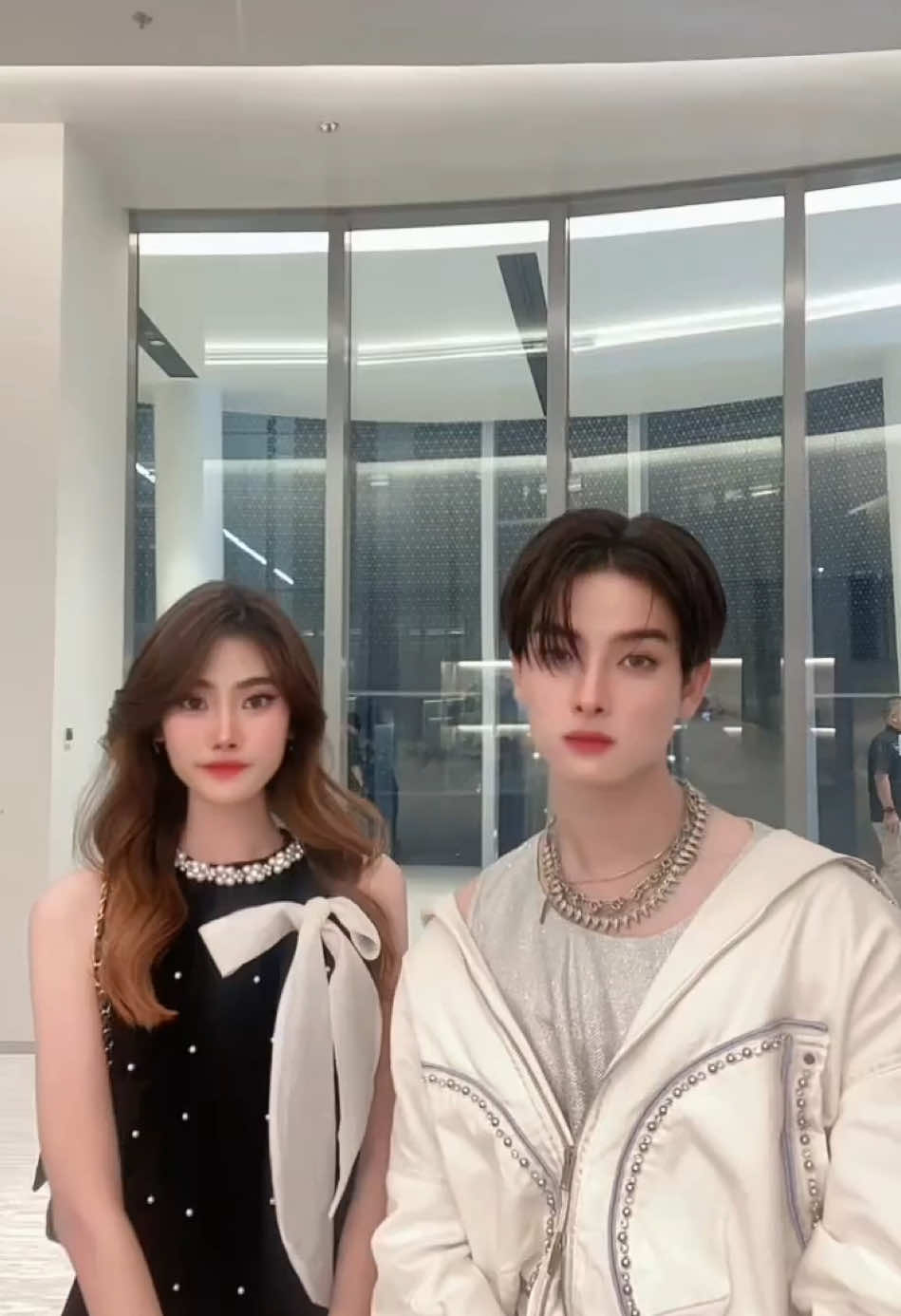 my best partner💘 #KHUNPOL #busbecauseofyouishine #fypシ #hskt #outfit 