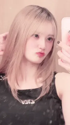 TWICEのミナ様、金髪かわいすぎて自分もまた金髪したくなってきた😇 #過去撮りです #髪染めたい 