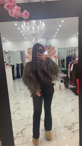 Combinaison et fourrure difashion 🛍✨#difashion 