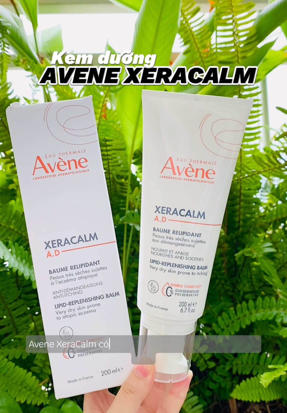 Kem dưỡng da Avene XeraCalm dành cho da khô, rất khô #kemduong #dakho #dathetang #avene #xeracalm #Dodoshop #xuhuong 