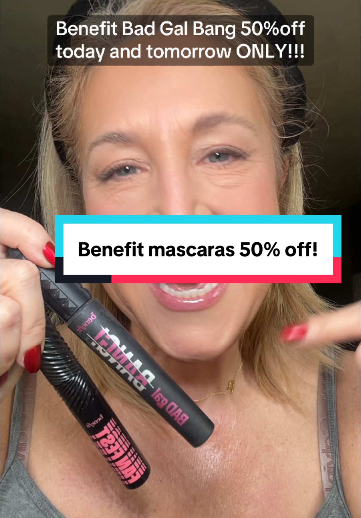50% off TODAY and TOMORROW ONLY!! #benefit #benefitcosmetics #mascara #halfoff #christmasgiftideas #giftsforher #stockingstuffers #tiktokshopholidayhaul#tiktokshopcybermonday #tiktokshopblackfriday @Benefit Cosmetics 