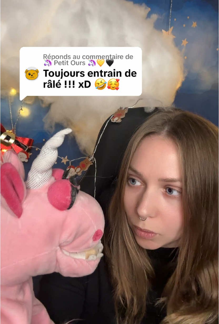 Réponse à @🦄 Petit Ours 🦄💛🖤 #HUMOUR