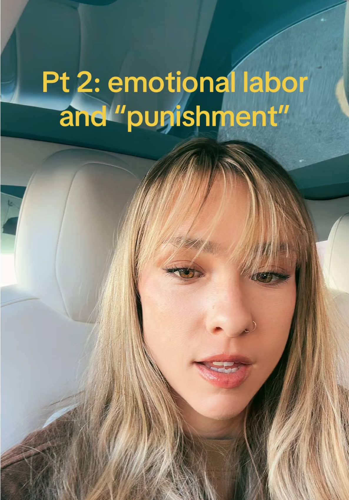 Pt. 2: emotional labor 