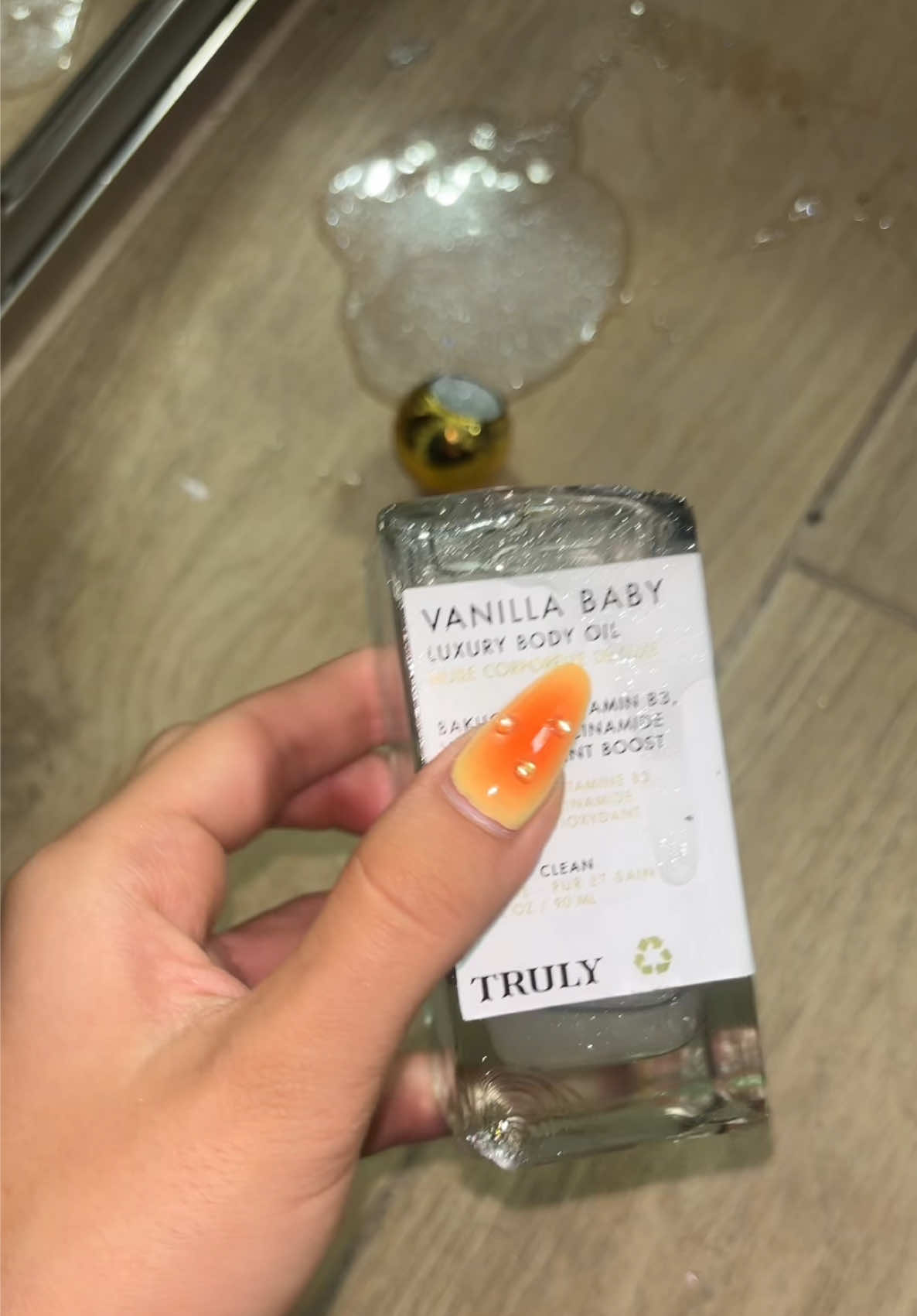 I knocked it from my vanity 🤦🏼‍♀️ 