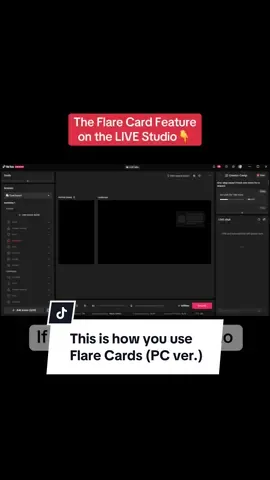 Flare Card=Free Traffic Boost🙌 For more livestreaming tips, apply& join Otso Media Agency via the link! #liveagency #livecreator #livestudio #moreviews #livestreamer #tips 