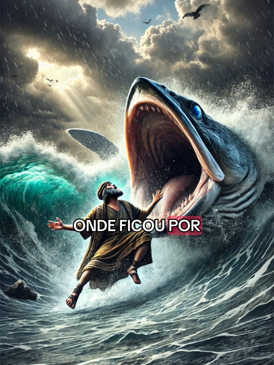 Conheça um pouco da história de Jonas. . . . . . . . . . . . . . #bibliasagrada #curiosidadebiblica #históriabiblica #conteúdogospel #curiosidades #conteudocristao #historiadejonas 