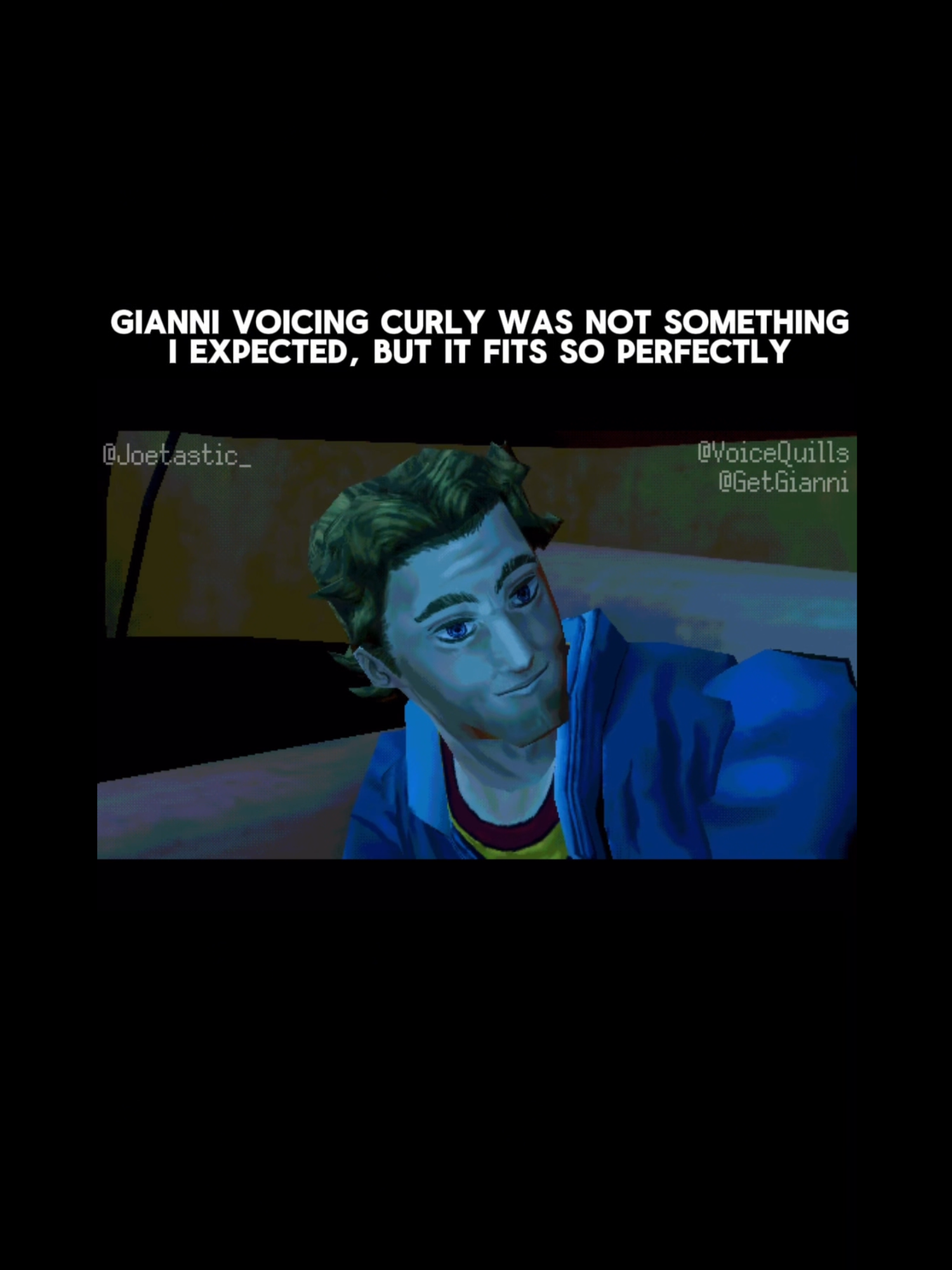 credit to @joetastic_0 I gotta say, choosing Gianni to voice curly is absolutely perfect he voices him very well and that is amazing. Good pick :3 #mouthwashinganya #mouthwashingcaptaincurly #fypシ #mouthwashinganimation #giannimatragrano #indiegame