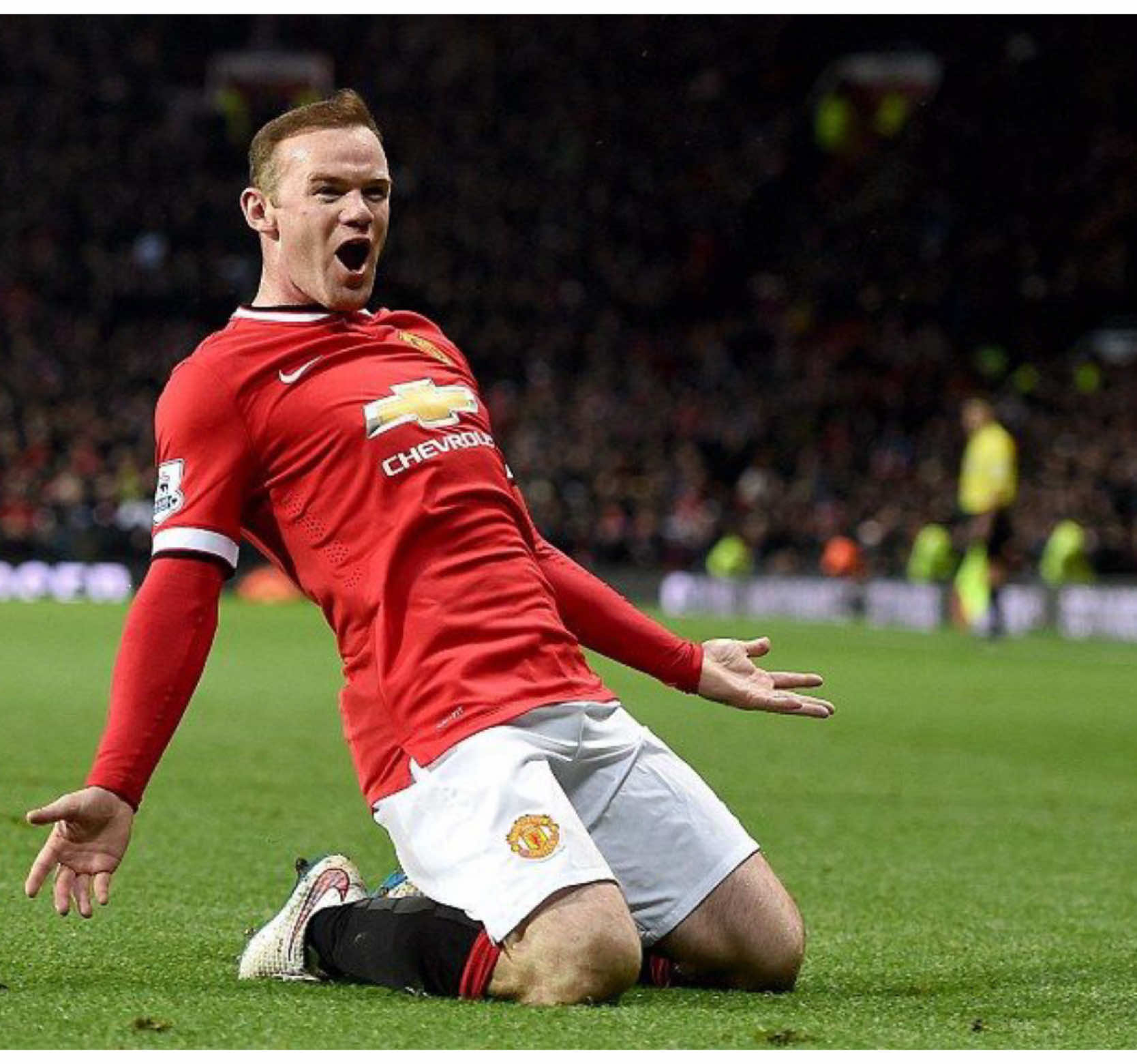 She learnt from the best ⚽️  #imacelebrity #imaceleb #waynerooney #coleenrooney #footballcelebrations 