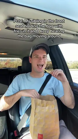 Don’t be eating my fries. #Siblings #family #relatable #viral #foryou #fyp 