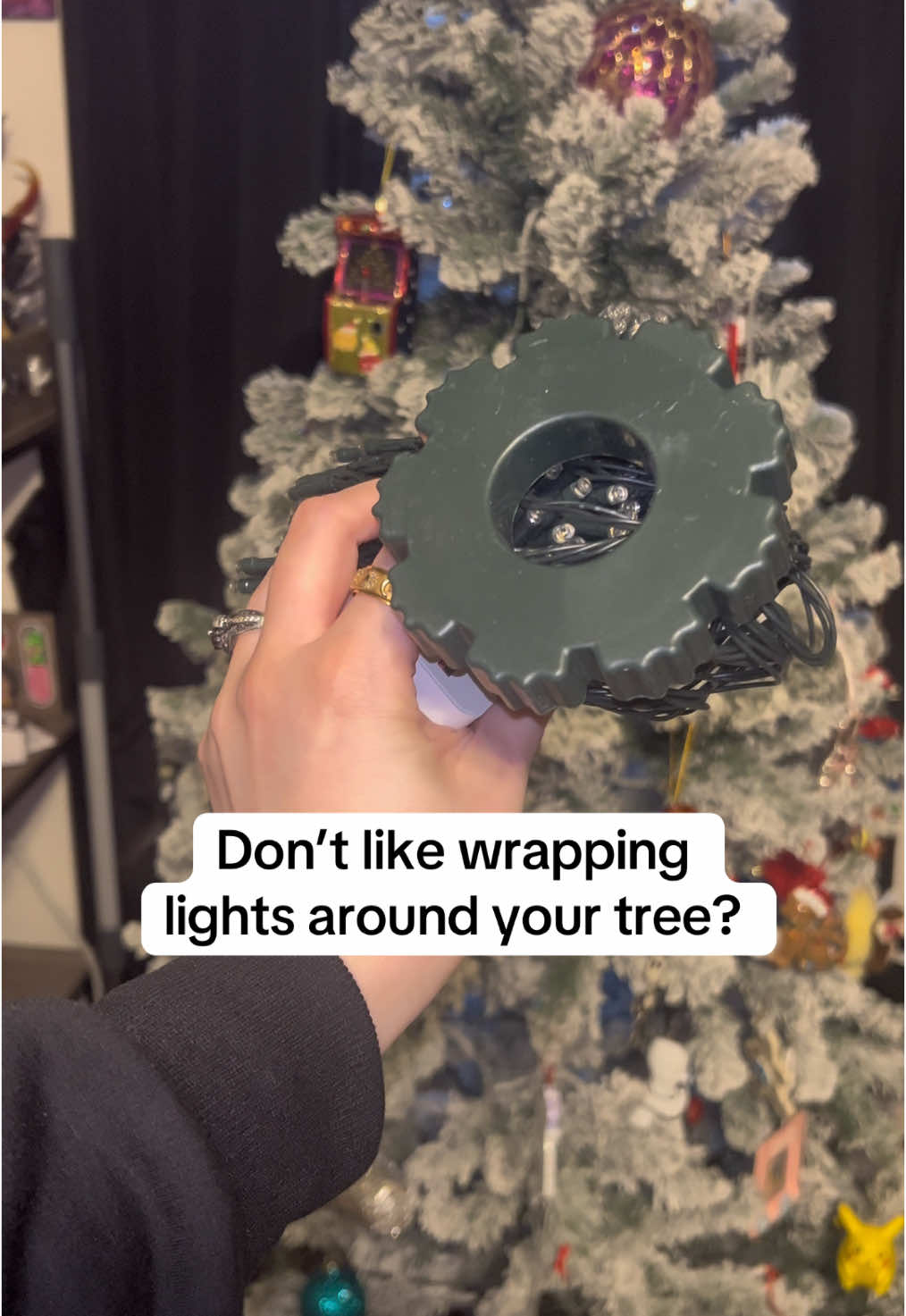 These are absolutely genius and so pretty 🎄#christmas #christmastree #christmaslights #twinklelights #waterfalllights #halolights #tiktokshopholidayhaul #tteasurefinds #christmas2024 