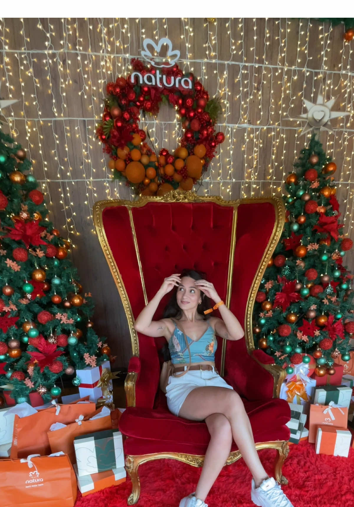 Dica para quem é/está em São Paulo: Vila de Natal Natura no Parque Ibirapuera ✨ É um evento lindo e aberto ao público, organizado pela @Natura Brasil ❤️ #natalnatura 