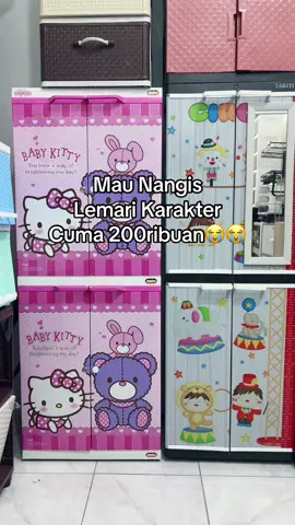 Lemari karakter anak Naiba #lemaribajuanak #lemaripakaian #lemariplastik 