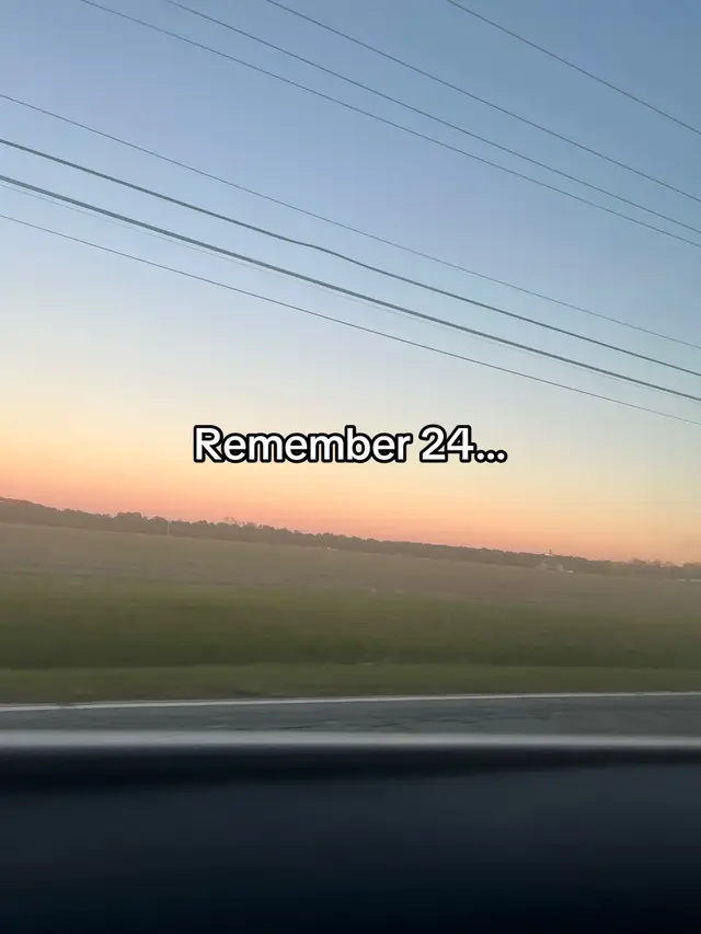 Remember 24… #tiktok #fyp #trend #slideshow #viral #real #2024 #endoftheyear #trends #skypictures #relatable 