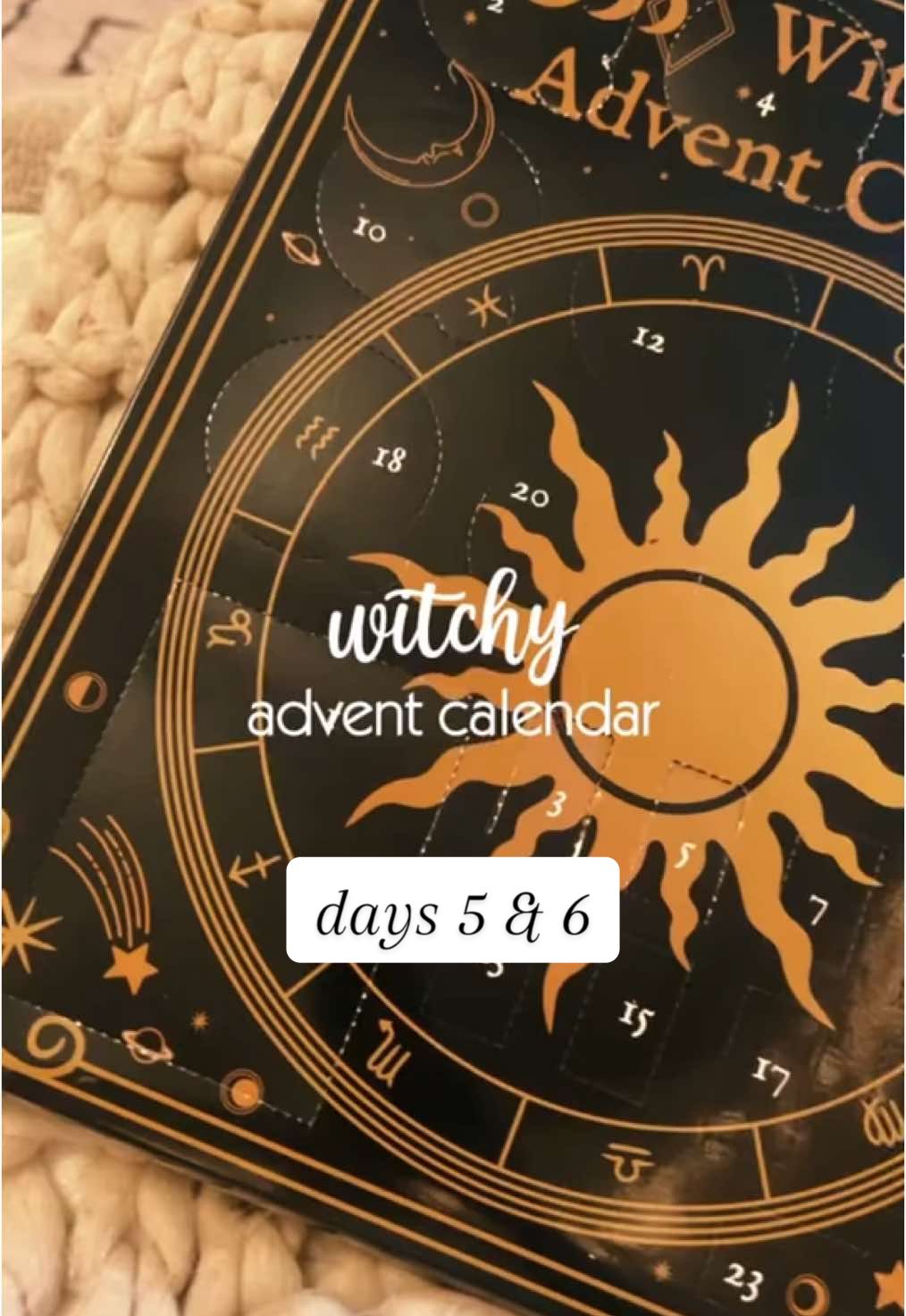 ✨ Witchy Advent Calendar Unboxing: Days 5 & 6 ✨ The enchantment deepens! I’m “unboxing” my Witchy Advent Calendar, and days five and six are filled with more magical surprises. What’s behind today’s doors? Keep checking my page daily to uncover the magic as it’s revealed! 🌙 A big thank you to @JeniArres for the gift! ✨ #WitchyAdventCalendar #DailyMagic #ModernMystic #UnboxingMagic #SeasonOfSpells #WitchyVibes #DailyRituals #ManifestYourDreams #GroundingEnergy #CandleMagic #SeasonalRituals #MindfulMagic #SpiritualJourney #MagicInTheEveryday #MysticalLiving #NatureWalks #IntentionalEnergy #SoulConnection #HolidayCountdown #ModernWitch #EnergyAlignment #SeasonalIntentions #MagicalMoments #DailyPractices #WitchyLife #UnboxingJoy #ManifestationMagic #WitchyTips #CreatorSearchInsights