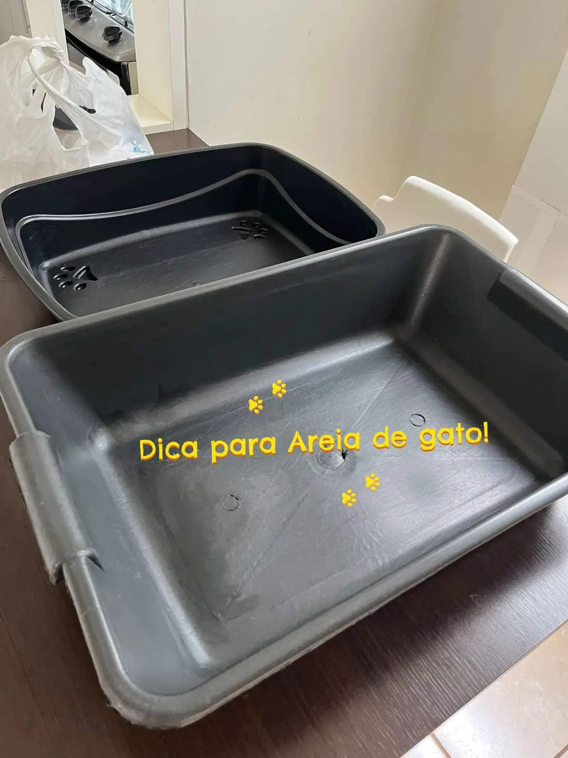 Vale muito a pena😱😱😱 . . . . . #areia #areiadegato #terrinha #caixadeareiapragato #caixadeareia #gatos #foryou #live #cat #dica #economia #pipicat 