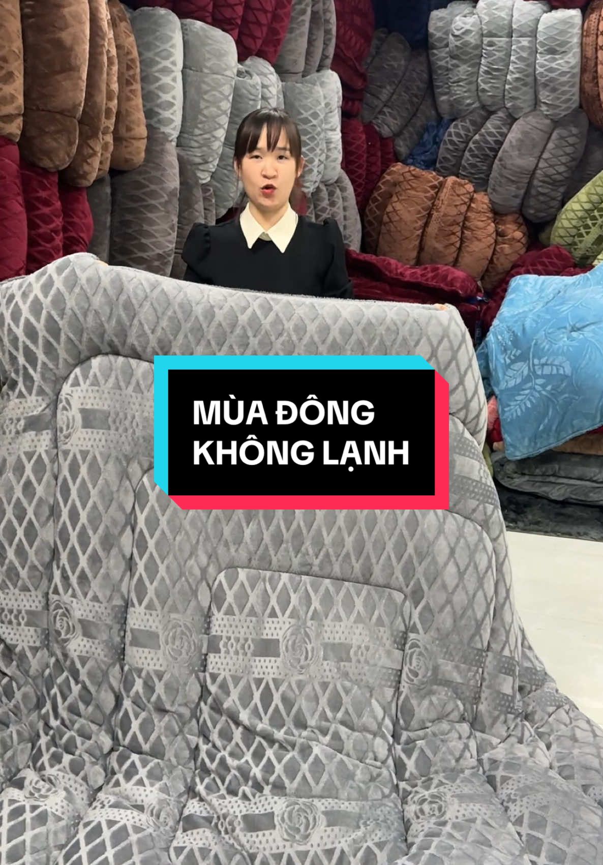 Hơn 100 nghìn lượt bán chăn lông thỏ #m2tbedding #changagoidem #chanlongtho 