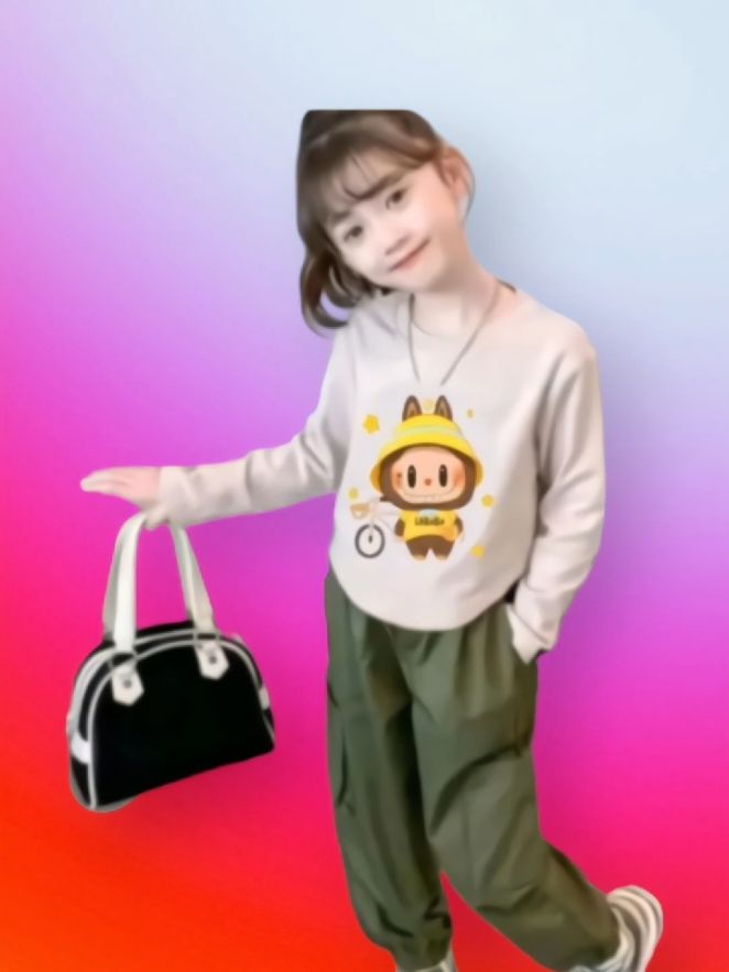 SETELAN CARGO ANAK BAJU ANAK LABUBU TANGAN PANJANG SETELAN ANAK PEREMPUAN USIA 1-12 TAHUN #setelancargolabubu #setelanlabubu #setelanbajulabubu #setelananakperempuan #fyp #setelancargo #setelanlenganpanjang #kaoslabubu #kaosoblonganak   
