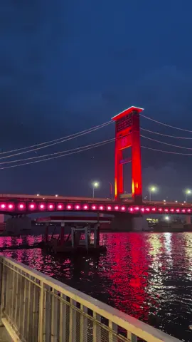 Palembang  #palembang #dermaga #port #bridge #amperapalembang #ampera #amperabridge 
