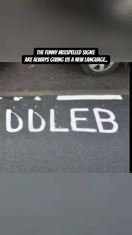 @GoodNuff Construction the misspellings on these road marking paint jobs are HILARIOUS! 