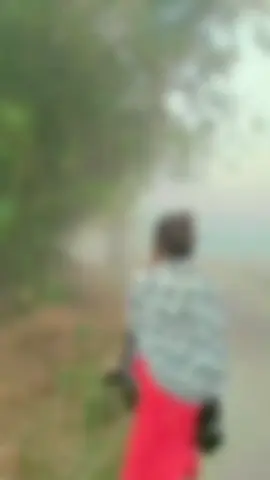 কুয়াশার বিতর দিয়ে হাটতে ভালোই লাগে😌🥶