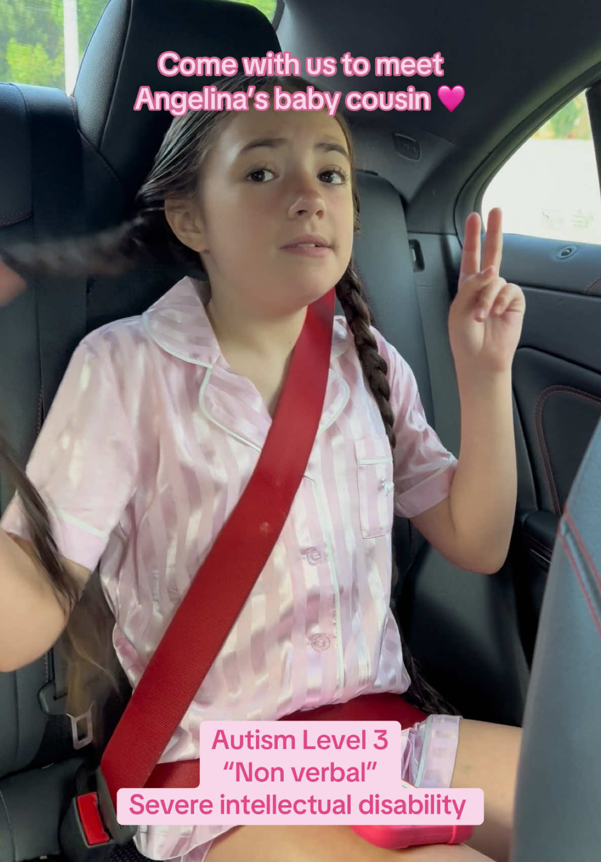 So wholesome 🥹🩷 #autism #autismawareness #autismacceptance #autismoftiktok #nonverbal #nonverbalautism #cousins #girl #family #Love #fyp #iloveyou #weekend 