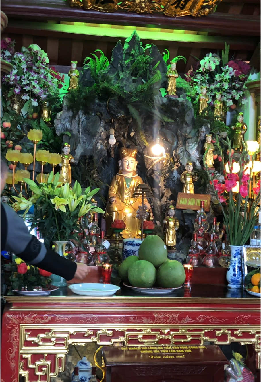 Trấn sơn lâm Nhạc Tiên Vương Mẫu Quản thượng ngàn ba mươi sáu động tiên Hiệu danh Lê Mại Chúa Tiên Bạch Anh công Chúa cầm quyền sơn lâm🙏🏻💚cung Sơn Trang đền Mẫu Lào Cai  #sukim #tamphucongdongtuphuvanlinh #tín_ngưỡng_thờ_mẫu #căn_đồng_số_lính #vivudenphu #sơnlâmsơntrang 