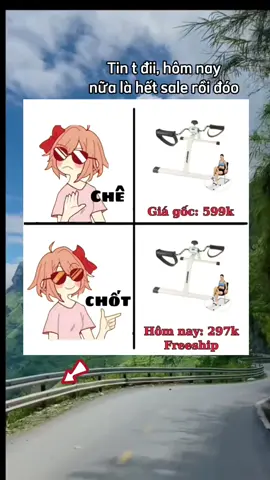 Xe đạp thể dục tại nhà mini Goodfit #xedaptheducminigoodfit #goodfit #xuhuong #viral #LearnOnTikTok #fyp 