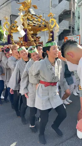 今年の三社祭の時ー！ #お神輿#神輿#祭り#お祭り#御神輿#omikoshi#japan#神輿女子#三社祭