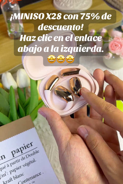 ¡Hoy puedes conseguir el MINISO X28 con 75% de descuento! Es mucho más útil que comprar una hamburguesa, ¡y las existencias se están agotando!¡Es el momento!! #TreasureFinds #SuperBrandDay #buttawithNYXCosmetics #tiktokshopbacktoschool #headphones #earbuds #earbudswireless #earbudsviral #headphonechallenge #headphones🎧 #tiktokmademebuyit #halloween #halloween2024 #blackfriday #blackfriday2024 #tiktokshopblackfriday #tiktokshopblackfriday2024 #blackfridayearlydeals #tiktokshopcybermonday #tiktokshopholidaysale #deals #sale #flashsale #tiktokshopholidaydeals #Christmas #Christmasdeals #Christmas2024 #Christmasearlydeals #falldealsforyou