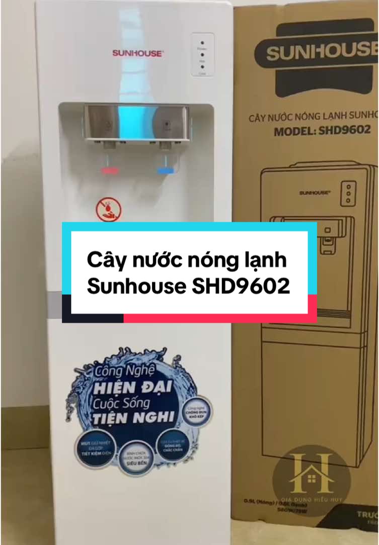 🔥Cây nước nóng lạnh Sunhouse SHD9602🔥 An toàn hơn với công nghệ chống đun khô kép Làm lạnh bằng chip điện tử và vi mạch Mút giữ nhiệt cấu tạo đa lớp giúp duy trì nhiệt lượng Có khoang chứa đồ tiện dụng #caynuocnonglanh #xuhuong #giadunghieuhuy #giadung #videogiadung 
